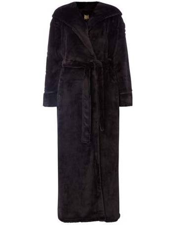 biba black dressing gown