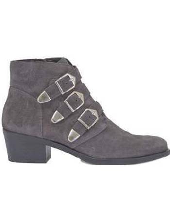 mint velvet lee triple buckle boots