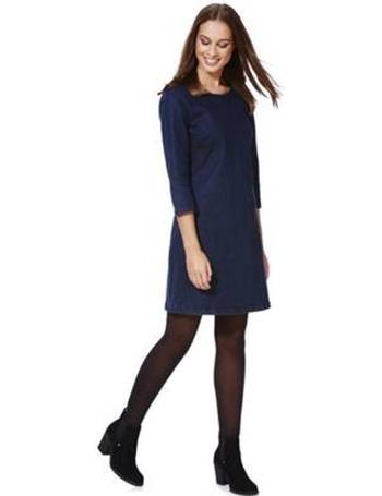 tesco denim dress