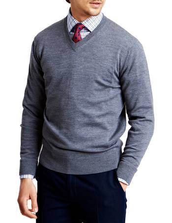 Thomas pink mens deals cashmere jumpers