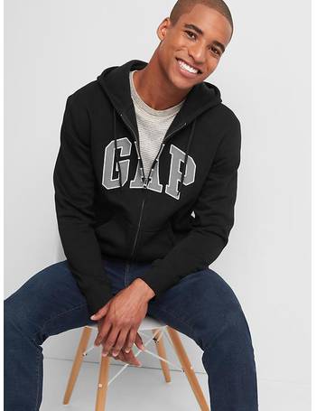 GAP Fleece Logo Zip Hoodie