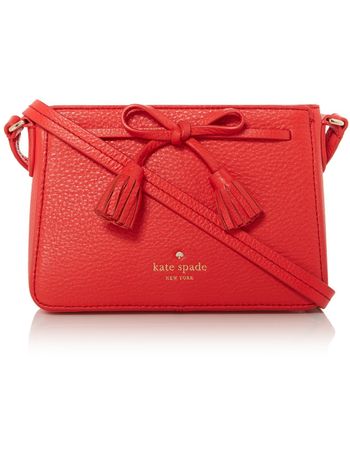 Kate spade red crossbody deals