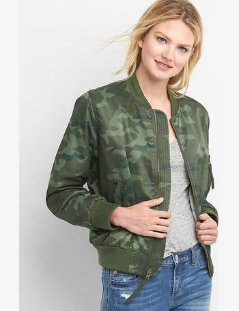 womens bomber jacket gap