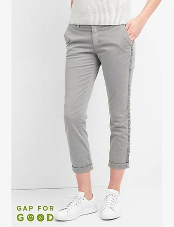 GAP GIRLFRIEND - Chinos - greenway/green 