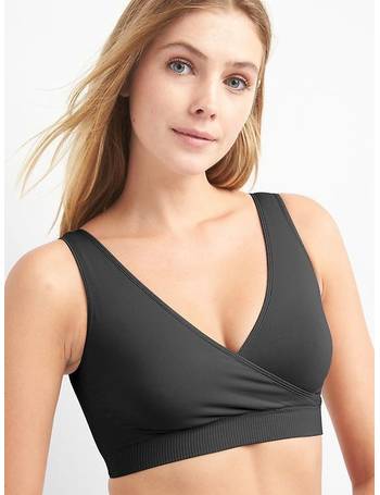 Gap - Maternity GapFit Nursing Criss Cross Back Power Sports Bra blue