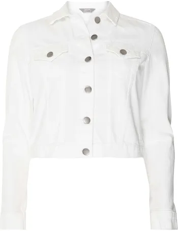 Dorothy perkins best sale white denim jacket