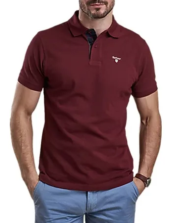 mens black polo shirts tesco
