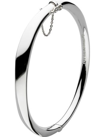 Kit Heath Bevel Curve Bar Toggle Bracelet, Silver at John Lewis