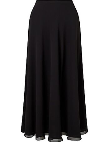 Organic Cotton Midi Skirt Black – I'mdividual