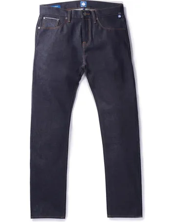 pretty green selvedge jeans