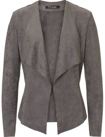 Betty barclay outlet faux suede jacket