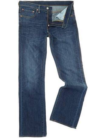 levi's 527 bootcut mostly mid blue