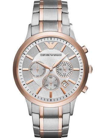 Shop Emporio Armani Rose Gold Watches for Men up to 50% Off | DealDoodle