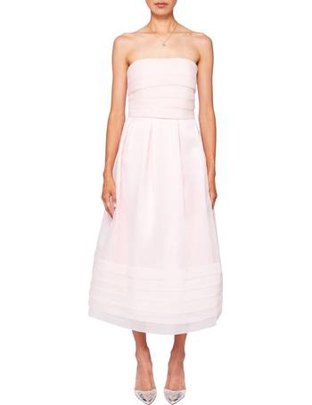 ted baker strapless dress