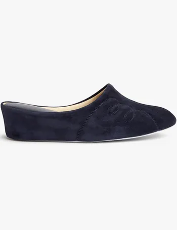 tricia leather mule slippers