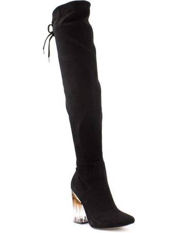 shoe zone over the knee boots