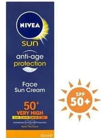 nivea face sun cream superdrug