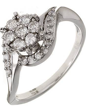 h samuel diamond cluster ring