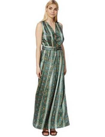 tesco striped maxi dress