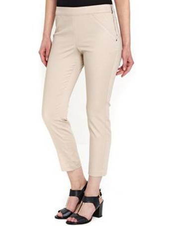 Navy work trousers womens sales tesco