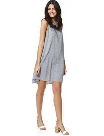 tesco linen dress