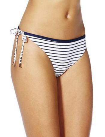 TESCO F&F STRIPED Bikini Top 36DD Bottoms UK 16 Very Good Condition £2.50 -  PicClick UK