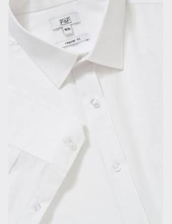 Shop Tesco F&F Clothing Men's Regular Fit Shirts | DealDoodle