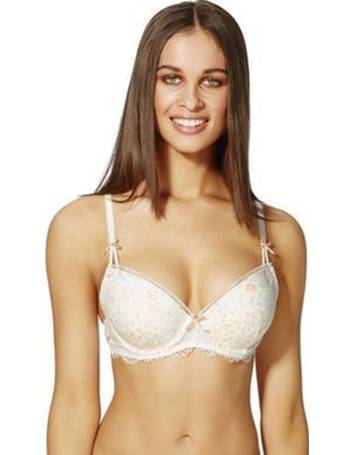 Tidecc Women's Full Coverage Bras Lace Push Up Wire-Free Lingerie
