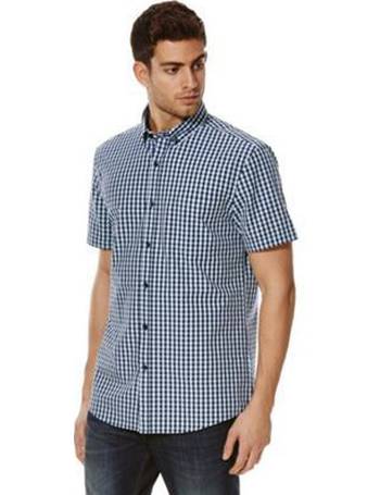 Shop Tesco F&F Clothing Men's Cotton Shirts | DealDoodle