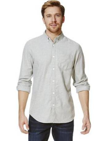 Shop Tesco F&F Clothing Men's Long Sleeve Shirts | DealDoodle