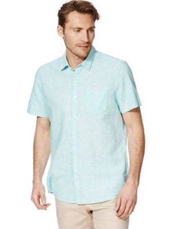 Shop Men's Tesco F&F Clothing Linen Shirts | DealDoodle