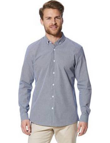 Shop Tesco F&F Clothing Men's Cotton Shirts | DealDoodle