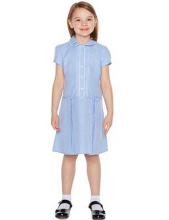 Tesco gingham 2025 school dress