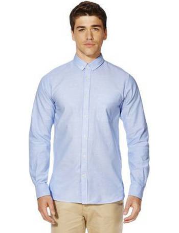 Shop Tesco F&F Clothing Men's Long Sleeve Shirts | DealDoodle