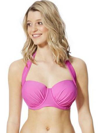36DD F&F TESCO Summer Shop Swimwear Moulded Bikini Top Banana Pink BNWT  £9.99 - PicClick UK