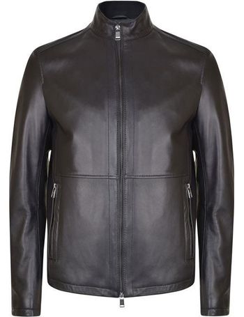 boss jaysee leather jacket