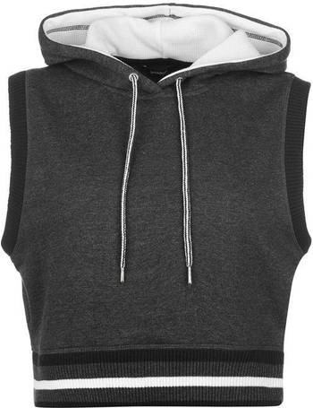 sleeveless hoodie sports direct