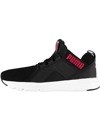 black trainers womens sports direct