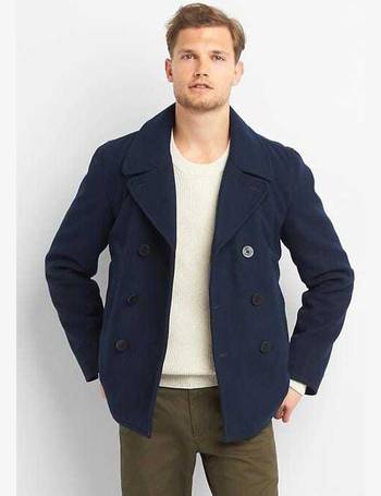 gap pea coat mens