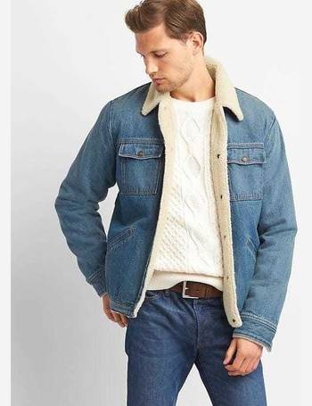 gap men's denim jacket