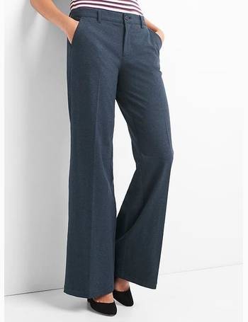 gap wide leg knit pants