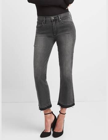 gap cropped flare jeans