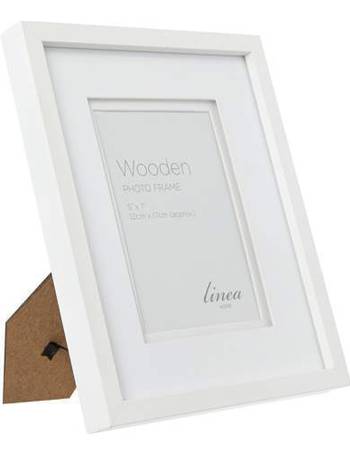 Linea Unisex wood effect multi frame 8 aperture Frames 