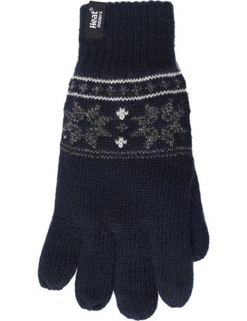 Heat Holders Mens 1 Pair 2.3 Tog Heatweaver Yarn Fingerless Gloves