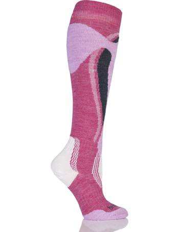 Bridgedale Womens Coolfusion Multisport  Grey Raspberry  Socks  Medium 