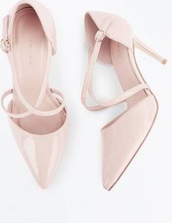 nude shoes new look