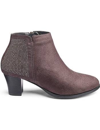 cushion walk ankle boots wide e fit