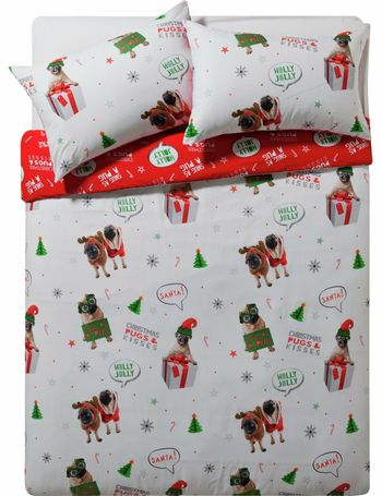 argos double christmas bedding