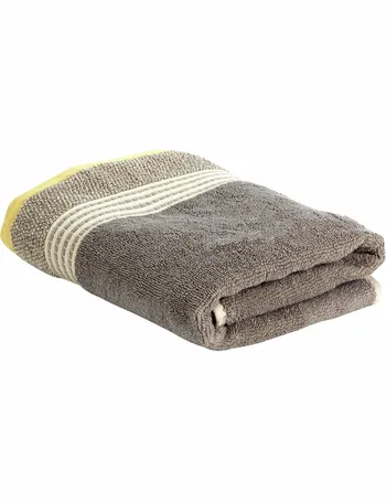 Sainsbury's grey discount and mustard towels