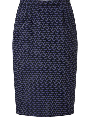 Eastex navy shop pencil skirt